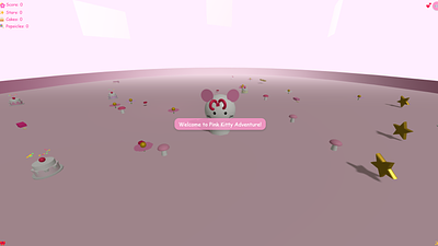 Screenshot of Pink Kitty Adventure