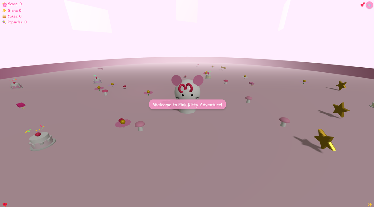 Screenshot for Pink Kitty Adventure