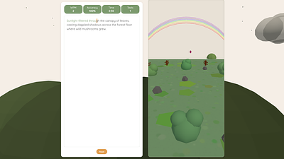Screenshot of Cozy Cottage Typing