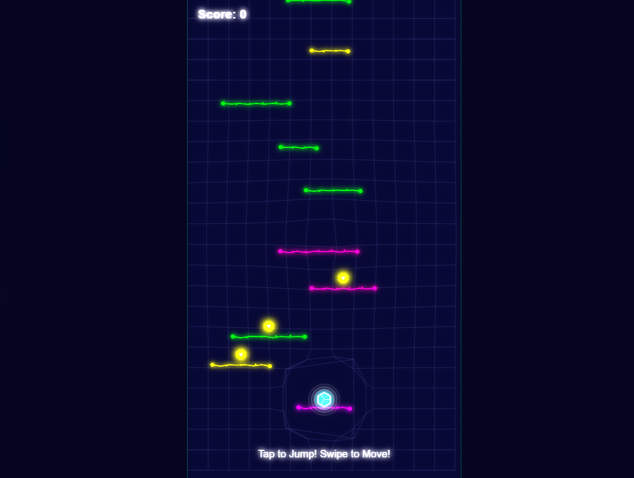 Screenshot for Neon Jump