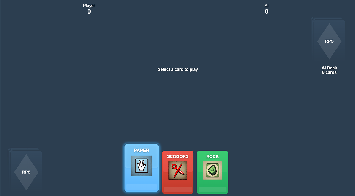 Screenshot for Rock Paper Scissors: The Card Game